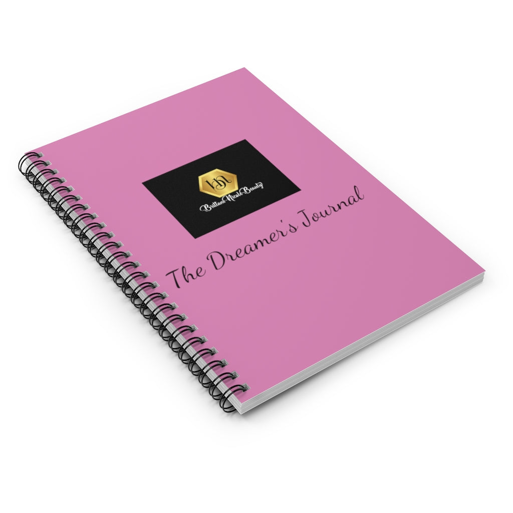 "Dreamer's Journal" Spiral Notebook - Ruled Line